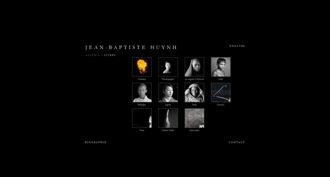 Jean Baptiste Huynh - La page Livres