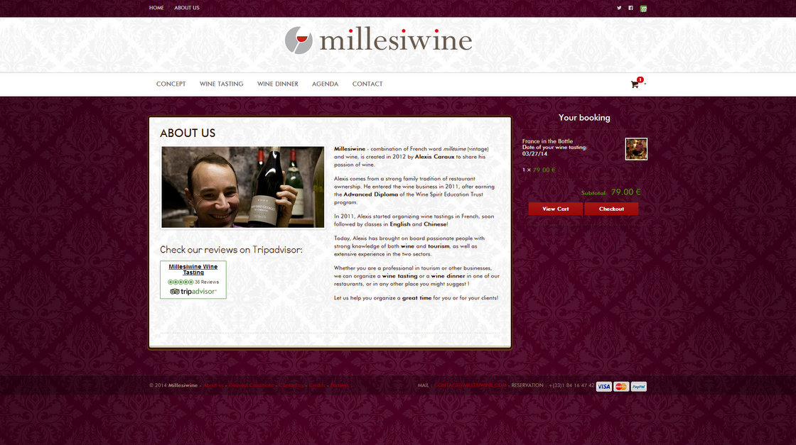 Millesiwine - Page Page About Us