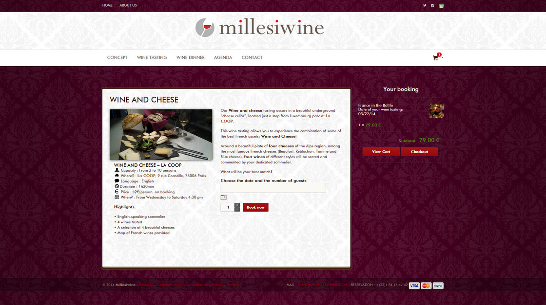 Millesiwine - Page Wine and Cheese